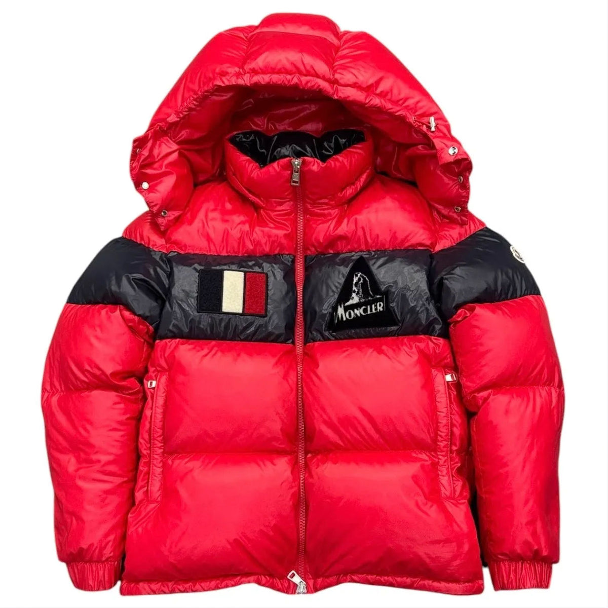 Moncler Gary Guibbotto Puffer Jacket (Red) - Preowned
