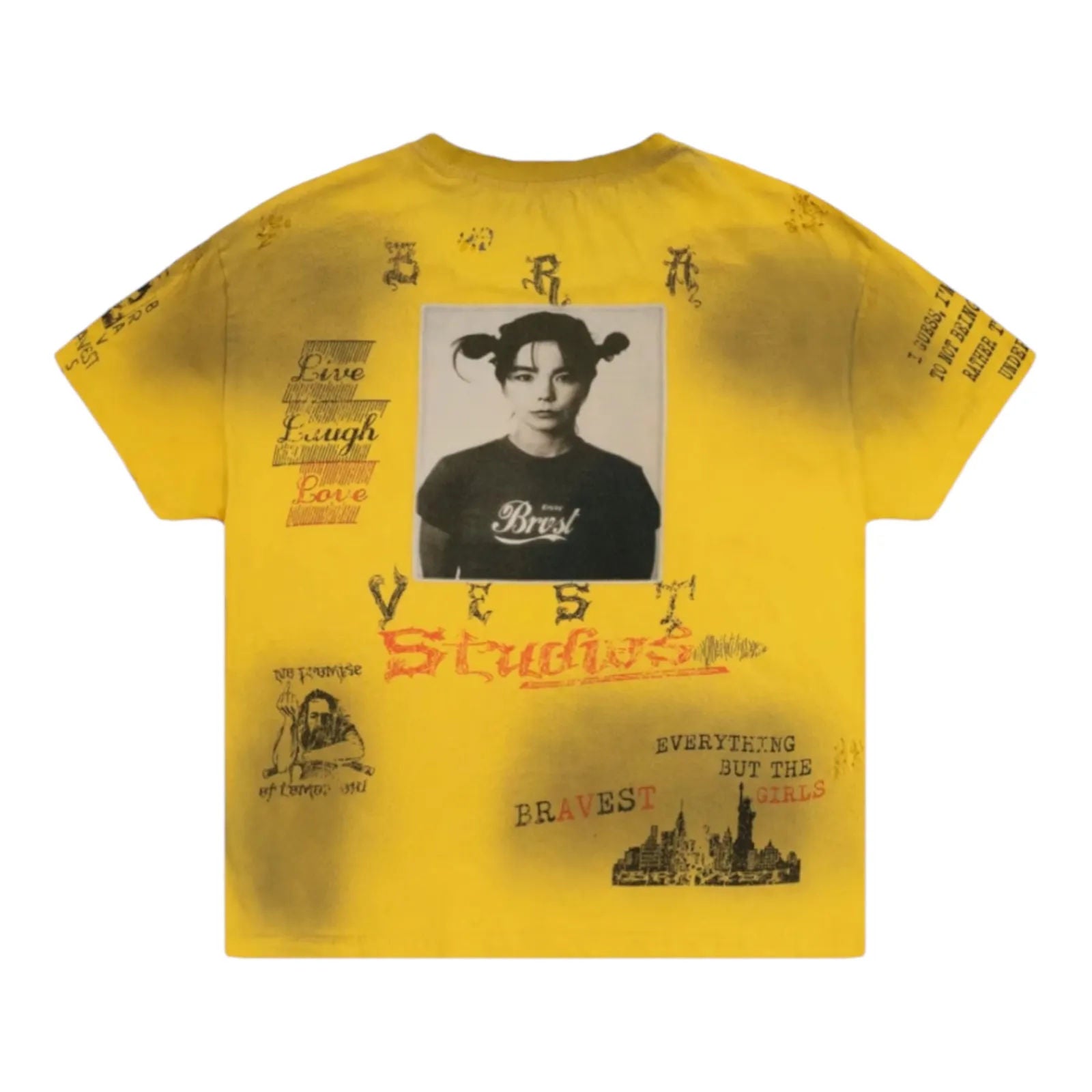 Bravest Studios Heriloom Sketch Tee (Yellow)