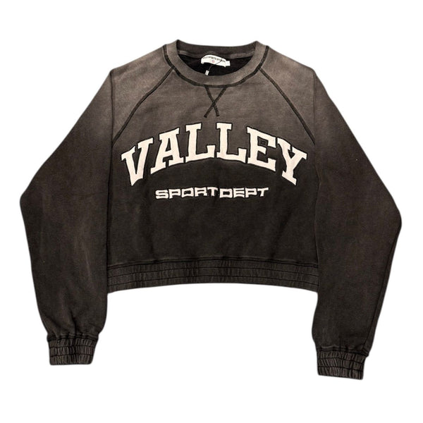 Vale Forever Valley Sports Dept Crewneck (Washed Black)