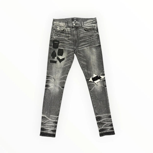 Amiri Airborne Denim (Grey) - Preowned