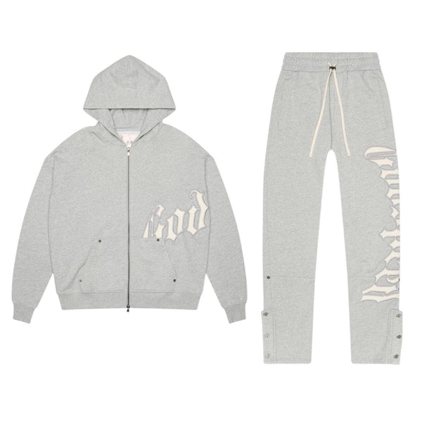 Godspeed OG Logo V2 Sweatsuit (Heather Grey)