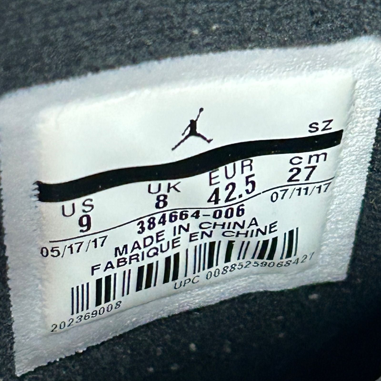 Jordan 6 Retro UNC - Preowned