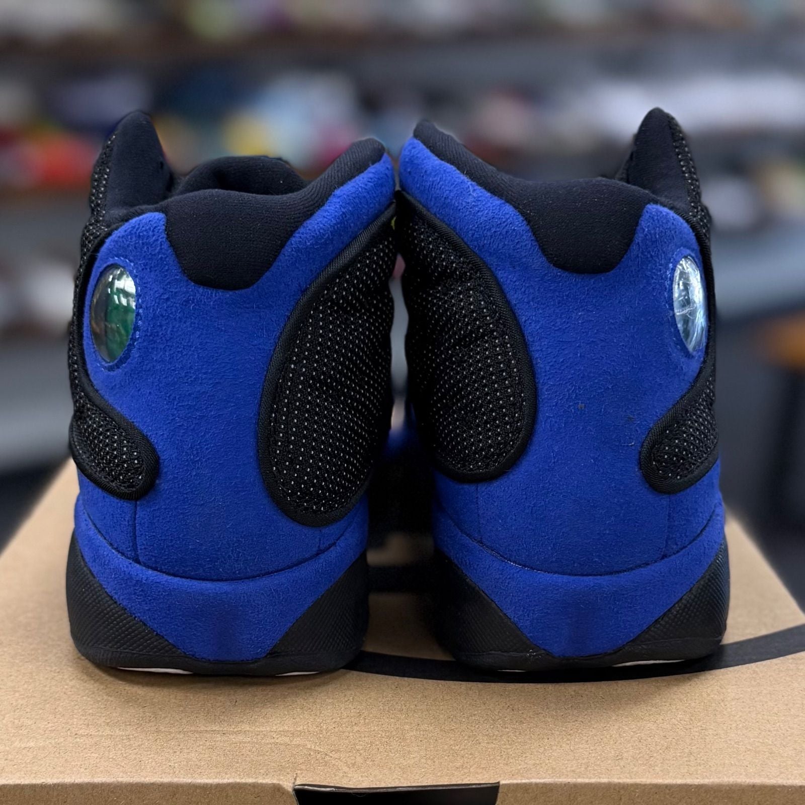 Jordan 13 Retro Black Hyper Royal (GS) - Preowned