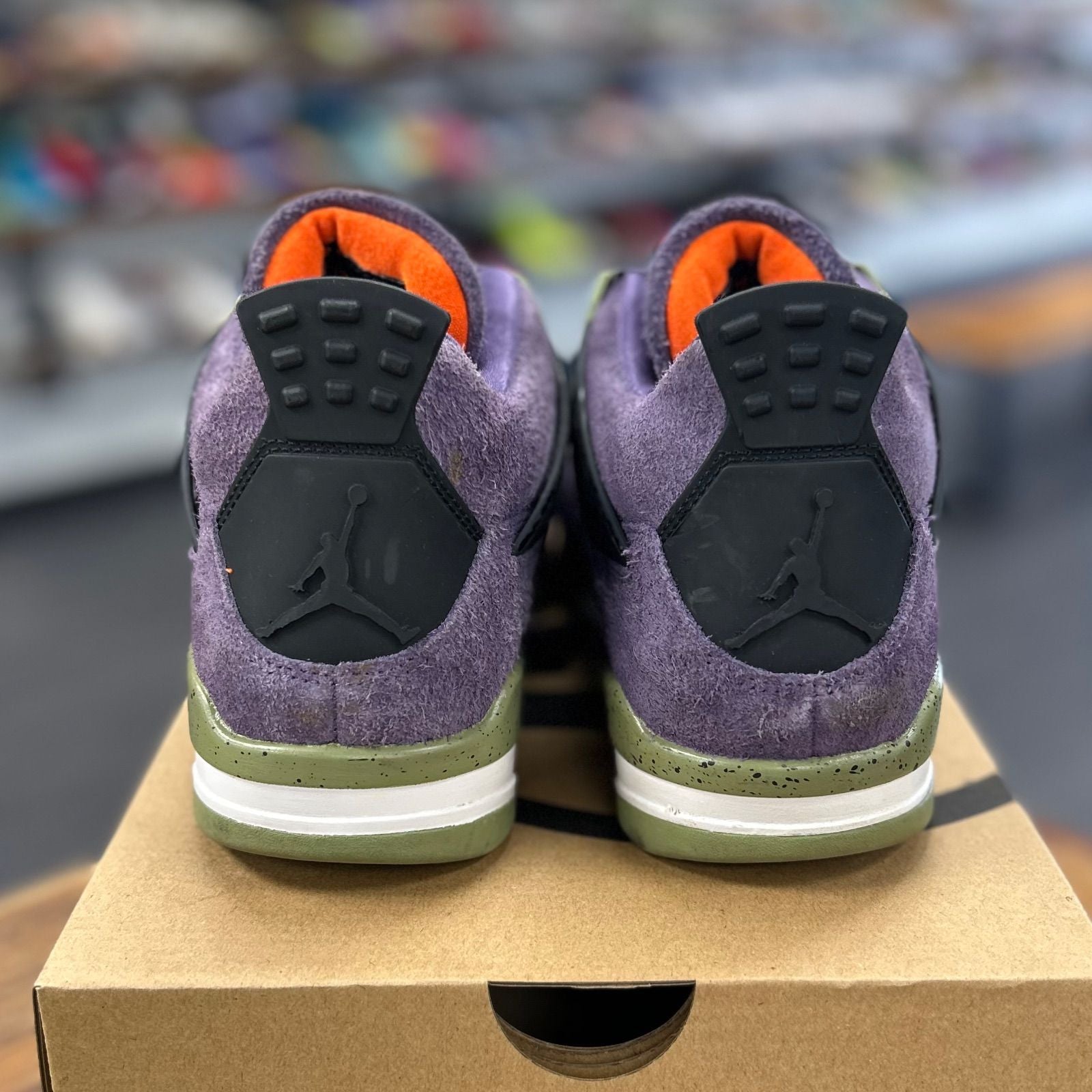 Jordan 4 Retro Canyon Purple (Women's) - Preowned