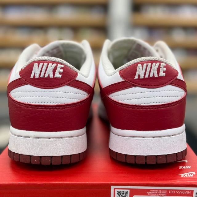 Nike Dunk Low Next Nature White Gym Red (Women's) - Preowned