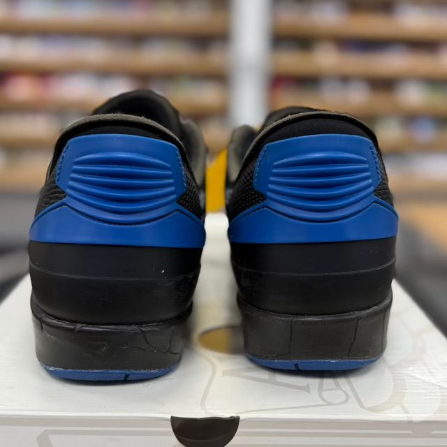 Jordan 2 Retro Low SP Off-White Black Blue - Preowned