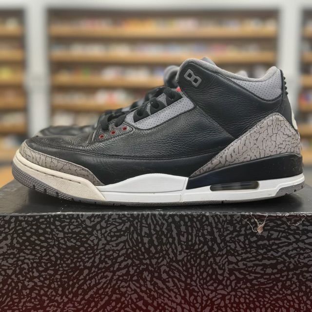 Jordan 3 Retro OG Black Cement (2024) - Preowned