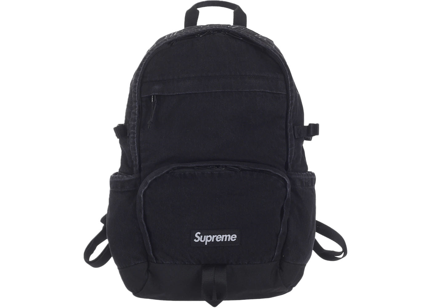 Supreme Denim Backpack (Black)