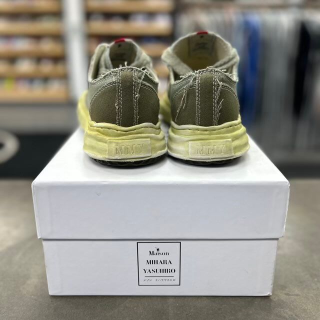 Maison Mihara Yasuhiro Peterson OD OG Sole Low Green - Preowned