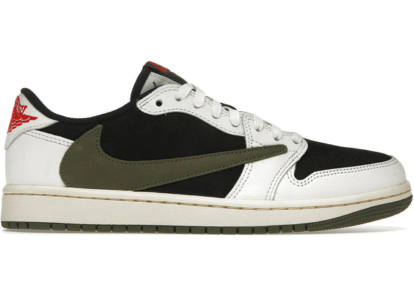 Jordan 1 Retro Low OG SP Travis Scott Olive (Women's) - Preowned