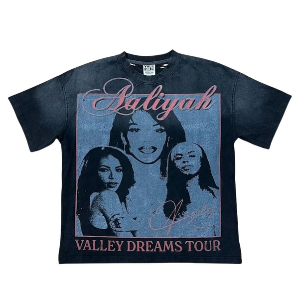 Vale Forever Dream Tour Aaliyah Tee Black