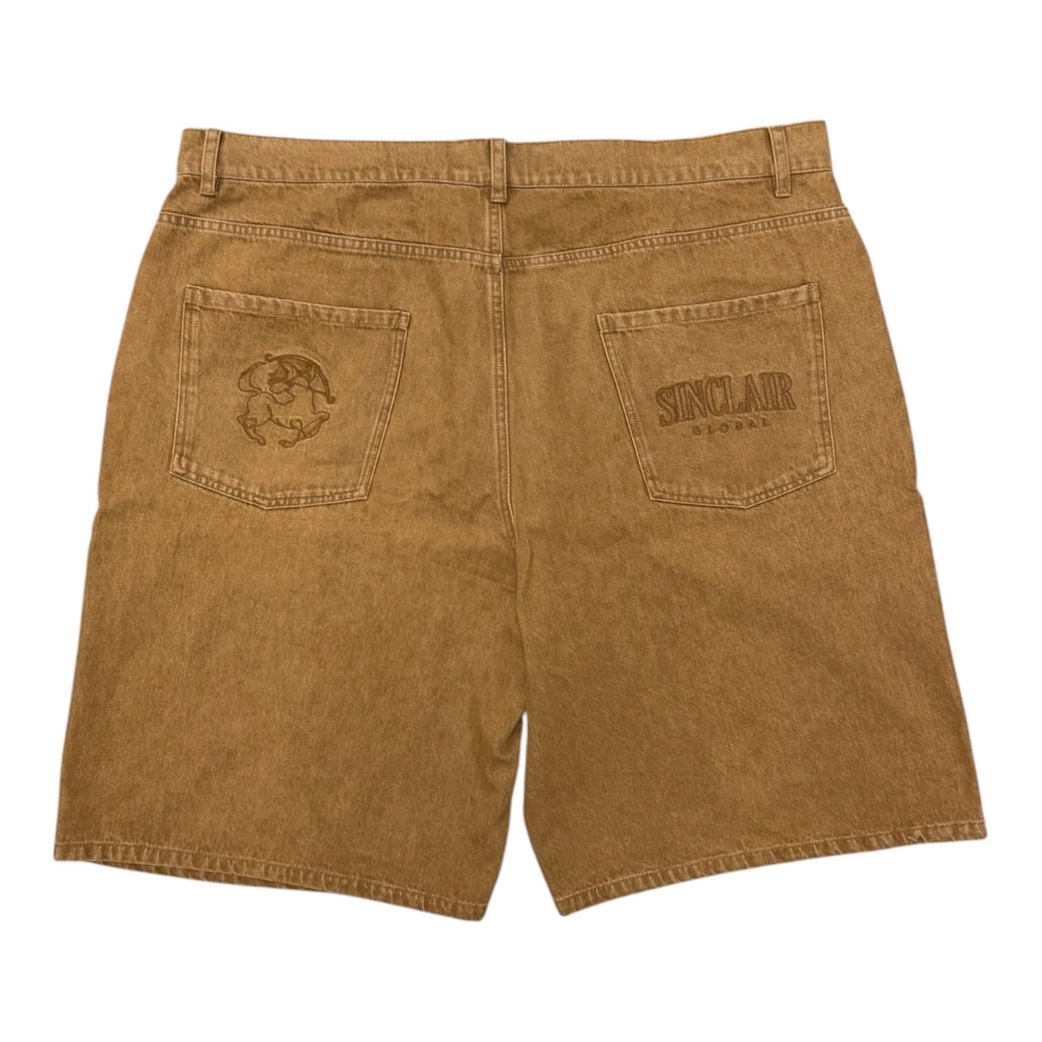 Sinclair Global Jean Shorts (Brown) - Preowned