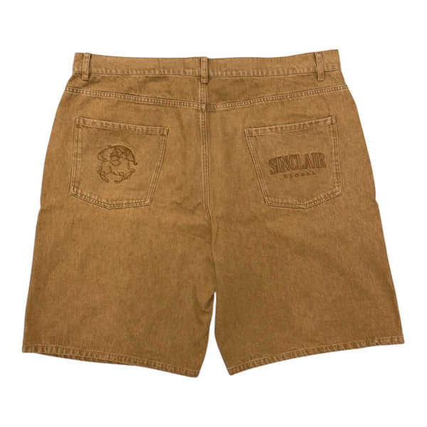 Sinclair Global Jean Shorts (Brown) - Preowned