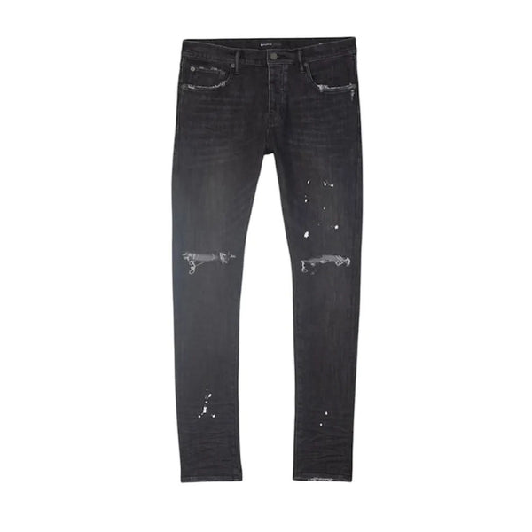 Purple Brand Overspray Jean (Black)