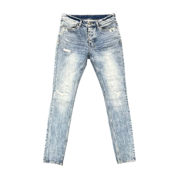 Ksubi Chitch Punk Blue Thrashed Jean - Preowned