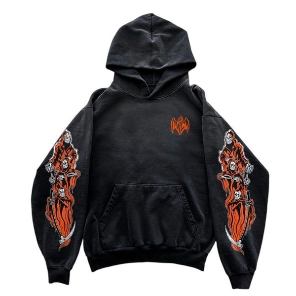 Warren Lotas Three Reaper Hoodie (Black)