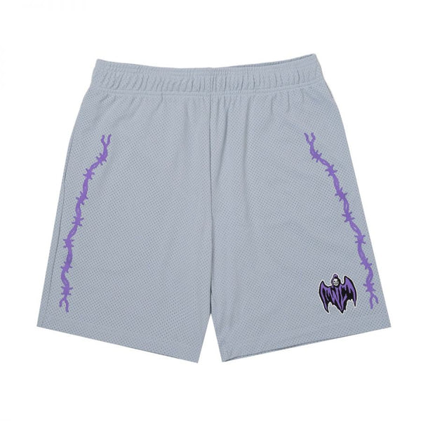 Warren Lotas Bat Reaper Mesh Shorts (Grey)