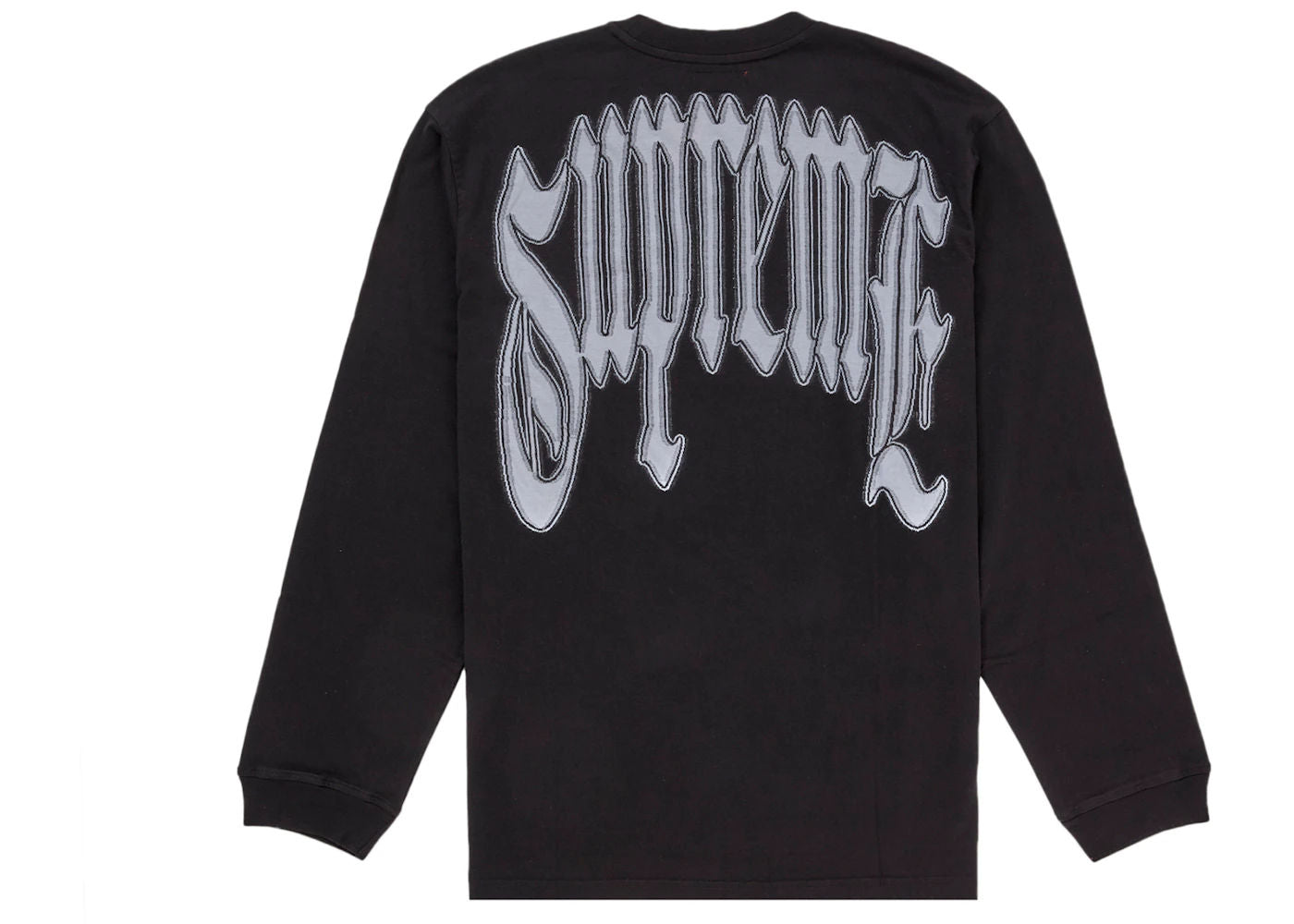Supreme Intarsia L/S Top Black