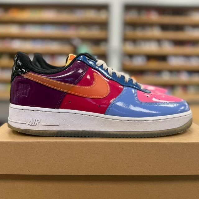 Nike Air Force 1 Low SP Undefeated Multi-Patent Total Orange - Preowned