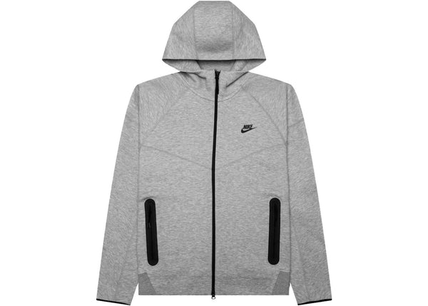 Nike Sportswear Tech Fleece Windrunner Full-Zip Hoodie Dark Grey Heather/Black - Preowned