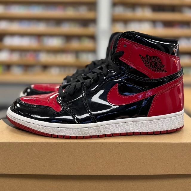 Jordan 1 Retro High OG Patent Bred - Preowned