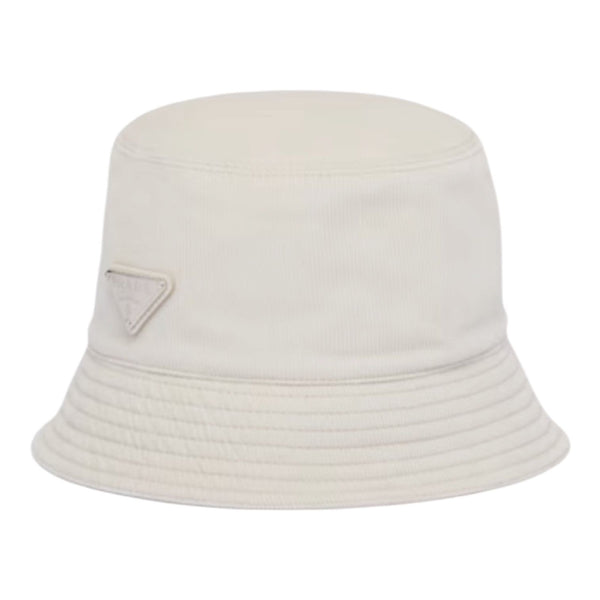 Prada Corduroy Bucket Hat (White)