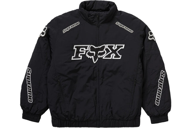 Supreme Fox Racing Puffy Jacket Black - Preowned