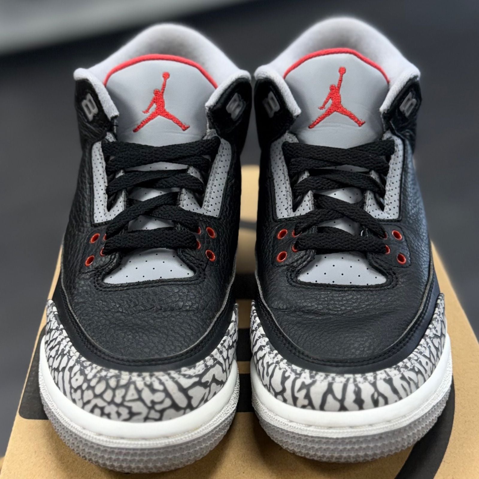 Jordan 3 Retro Black Cement (2018) (GS) - Preowned