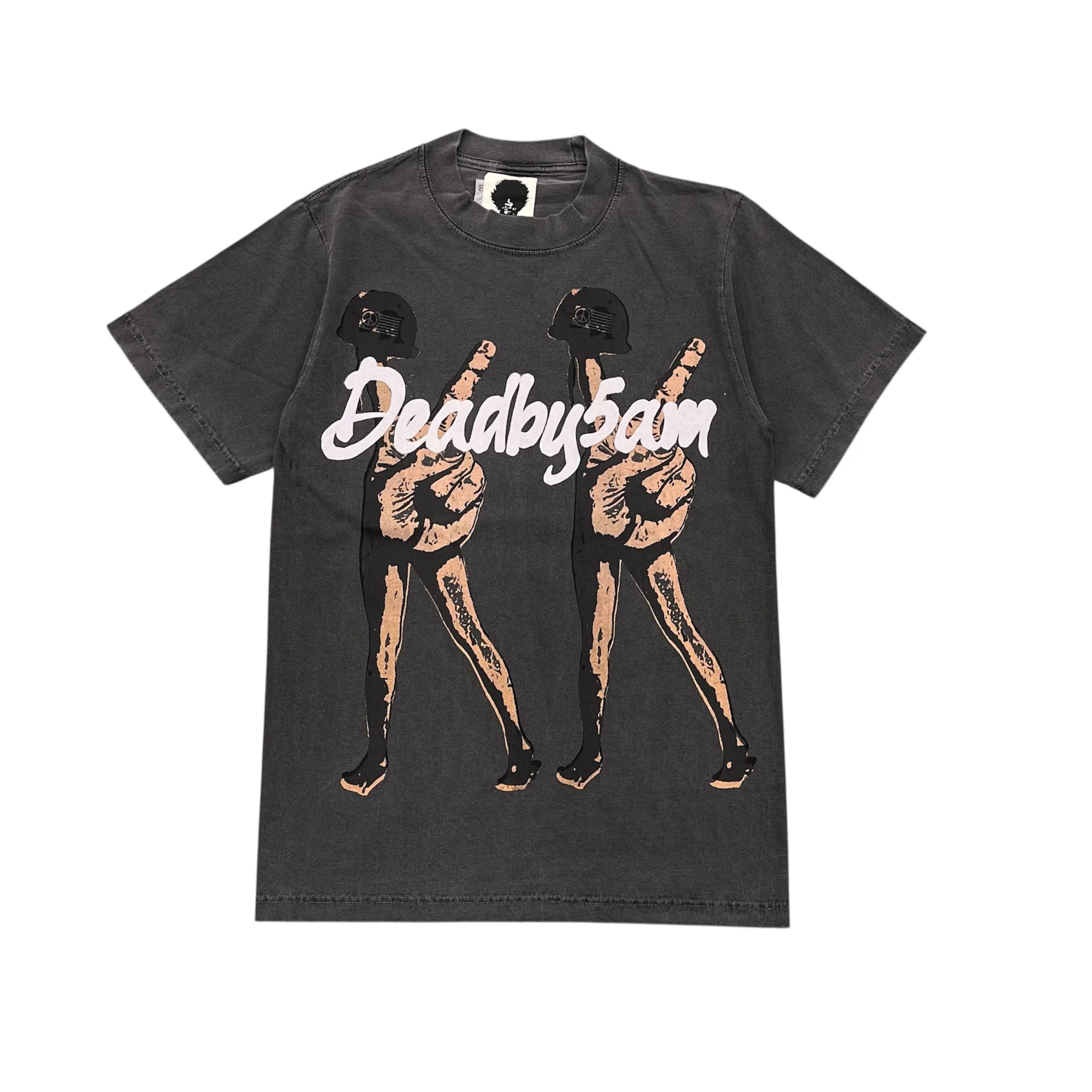 Deadby5am World Peace Tee (Charcoal) - Preowned