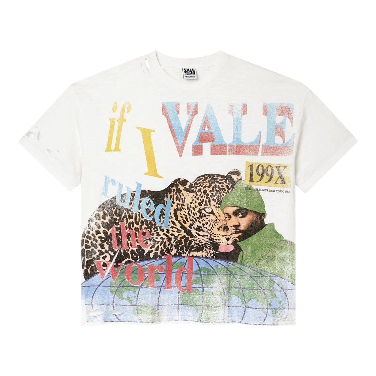 Vale Forever Da Ruler Tee (White) - Preowned
