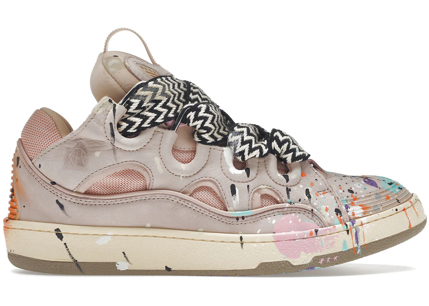 Lanvin Leather Curb Gallery Dept. Pale Pink Multi - Preowned