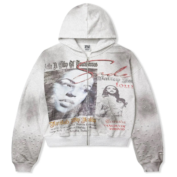 Vale Forever Valley Fest Zip-Up Hoodie (Grey)