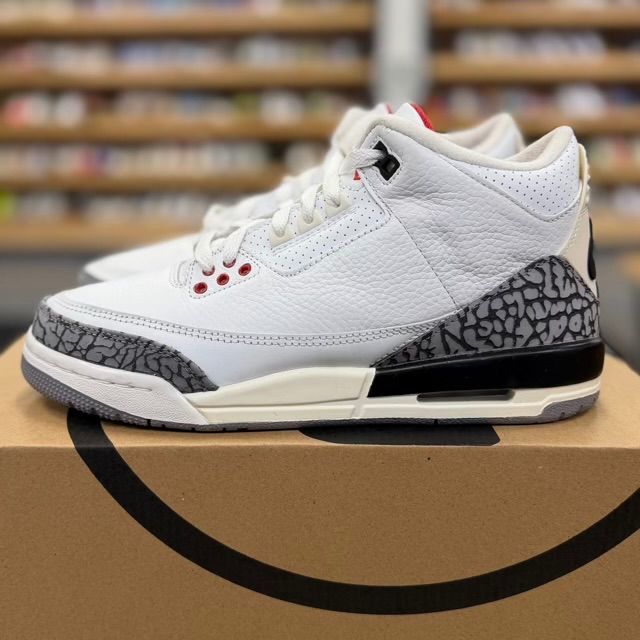 Jordan 3 Retro White Cement Reimagined (GS) - Preowned