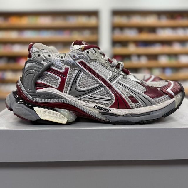 Balenciaga Runner Burgundy Grey - Preowned
