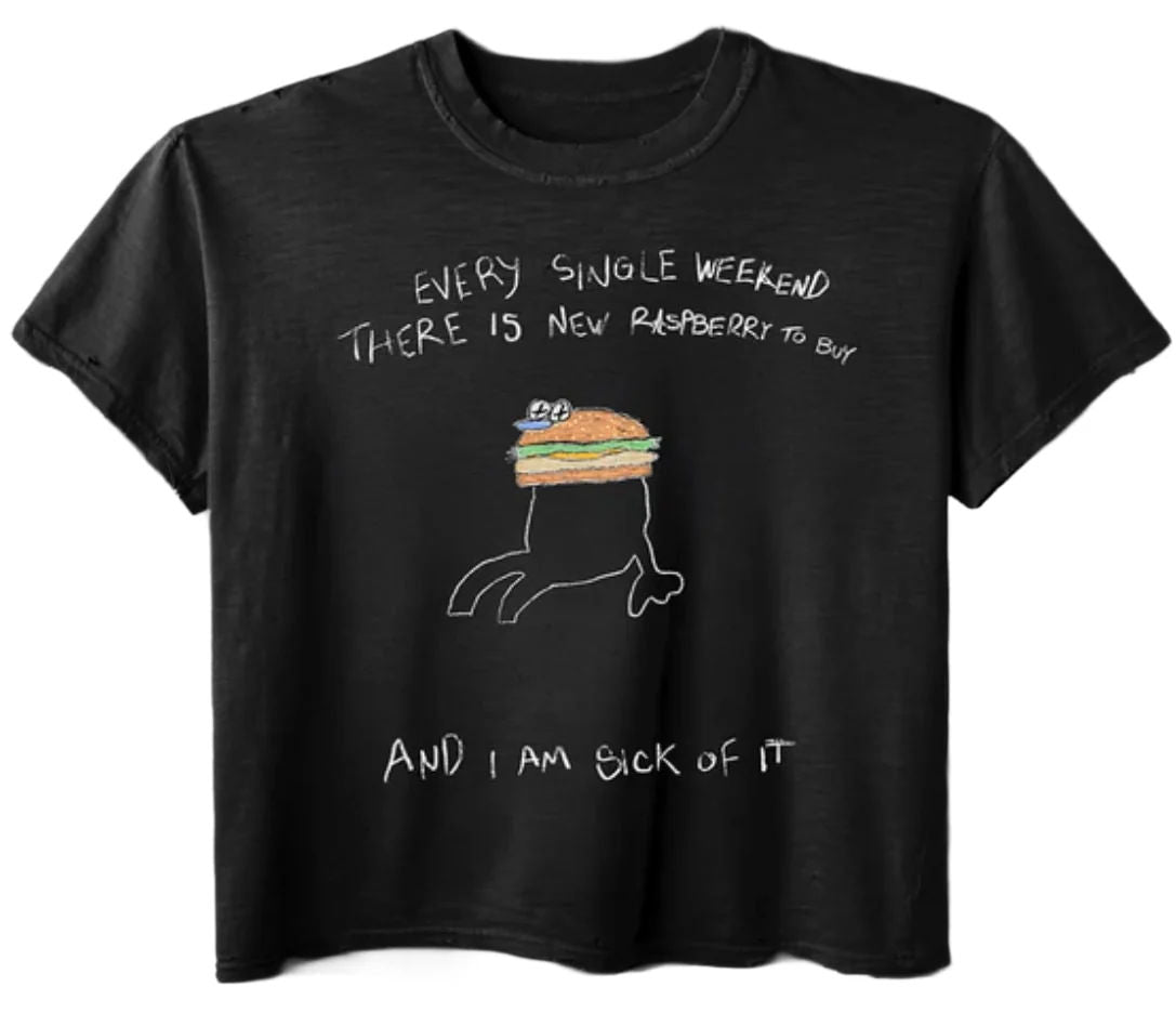 GV Gallery Burger Tee (Black) - Preowned