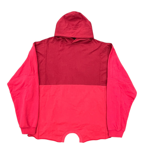 Balenciaga Upcycled Hoodie (Red)