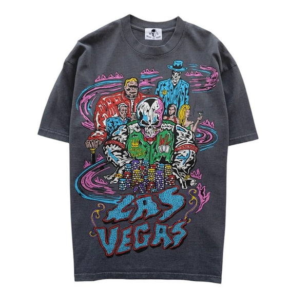 Warren Lotas All In Tee (Black Stonewash)