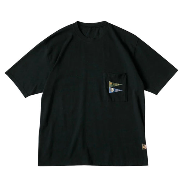 Kapital 3 Flags Jersey Tee (Black)