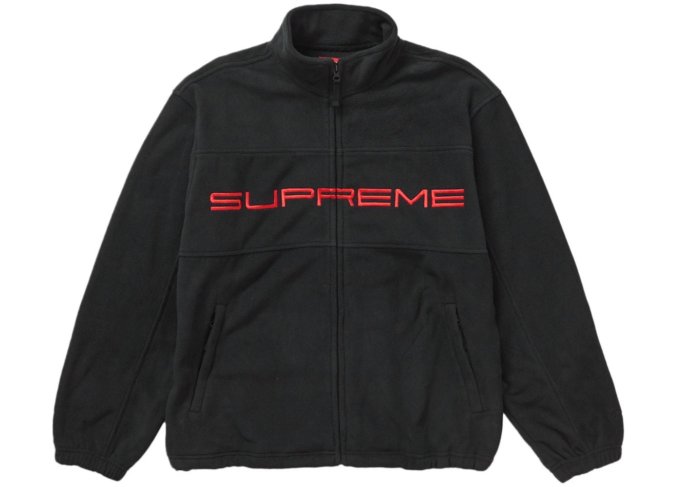 Supreme Polartec Zip Jacket (FW23) Black - Preowned
