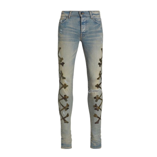 Amiri Bone Jean (Green Camo)