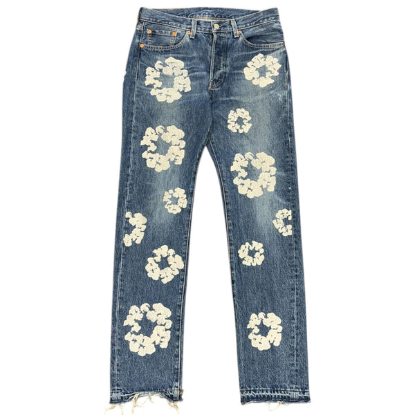 Denim Tears x Levi's Cotton Wreath Jean (Light Wash) - Preowned