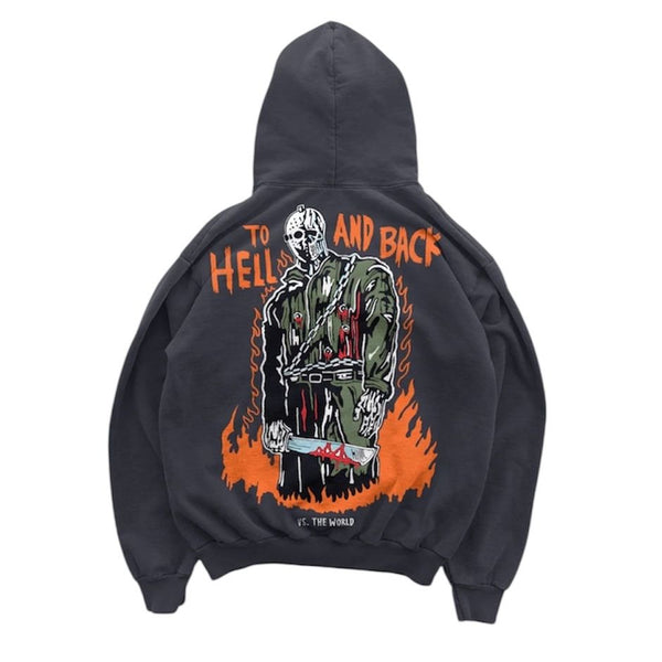 Warren Lotas Hell & Back Hoodie (Stone Washed)