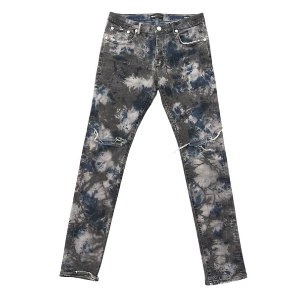 Pruple Jeans Dark Blue Bleached - Preowned