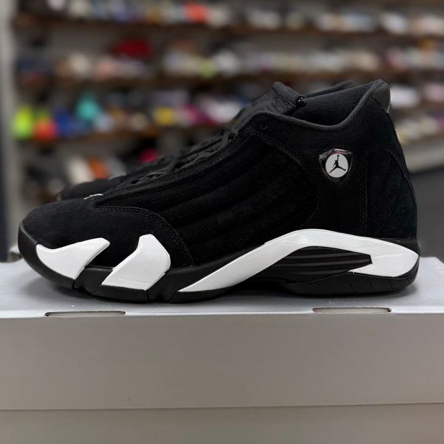 Jordan 14 Retro Black White - Preowned