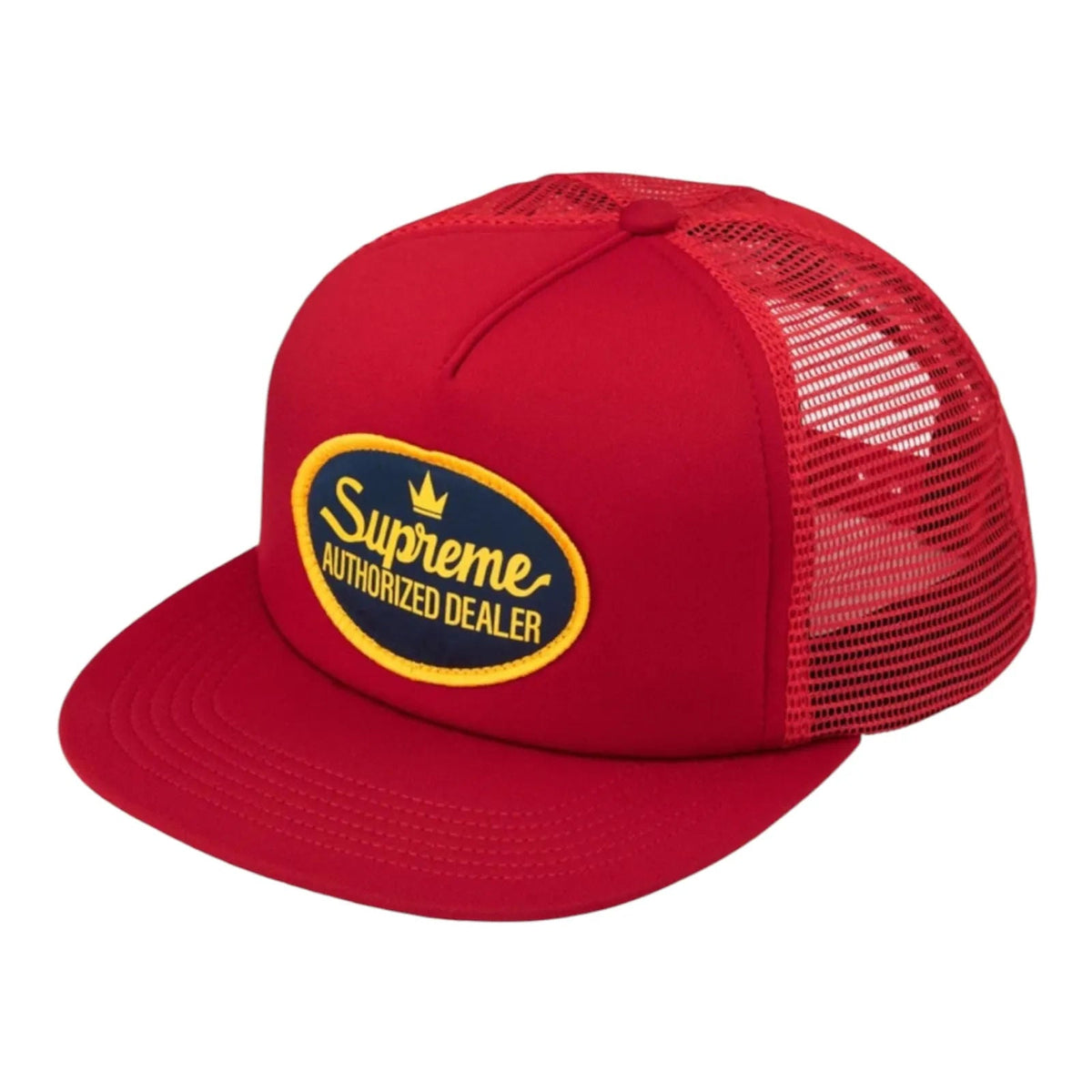 Supreme Authorized Mesh 5-Panel Red