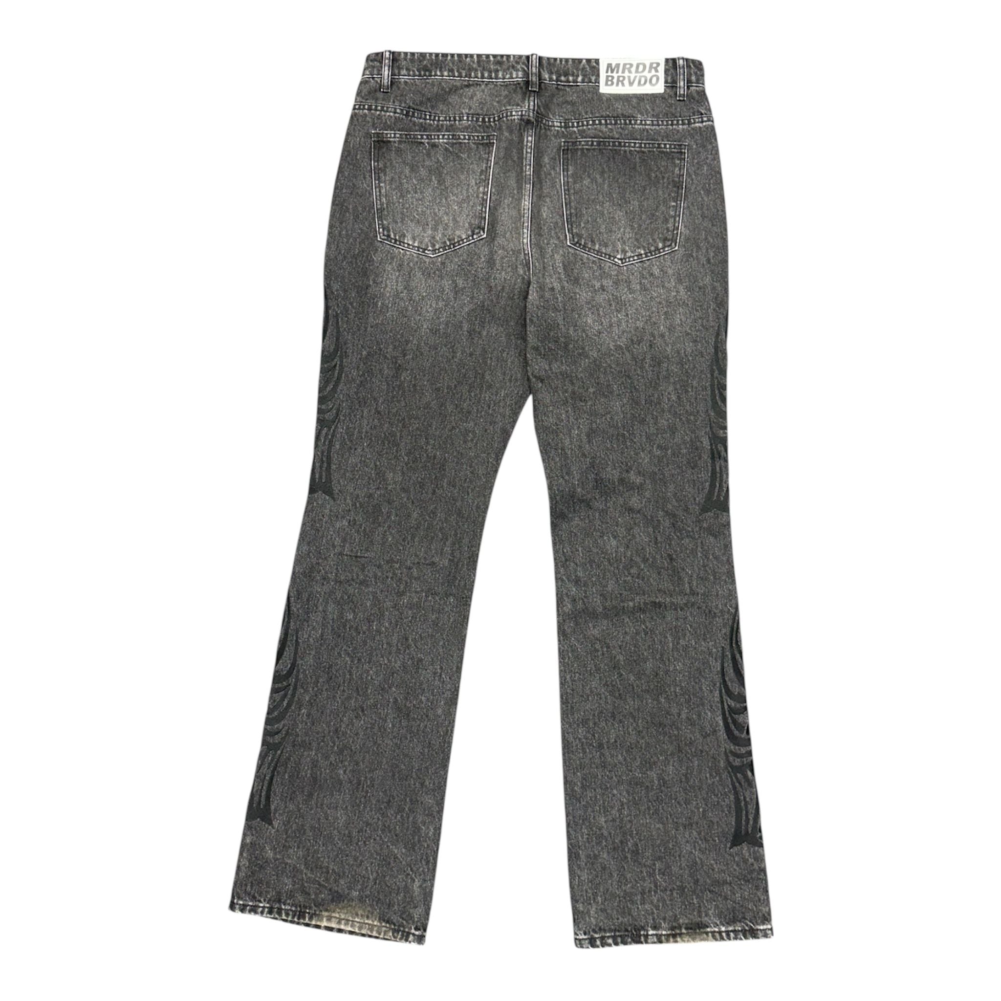 Who Decides War Centralized Hardware Straight Denim (Grey) - Preowned