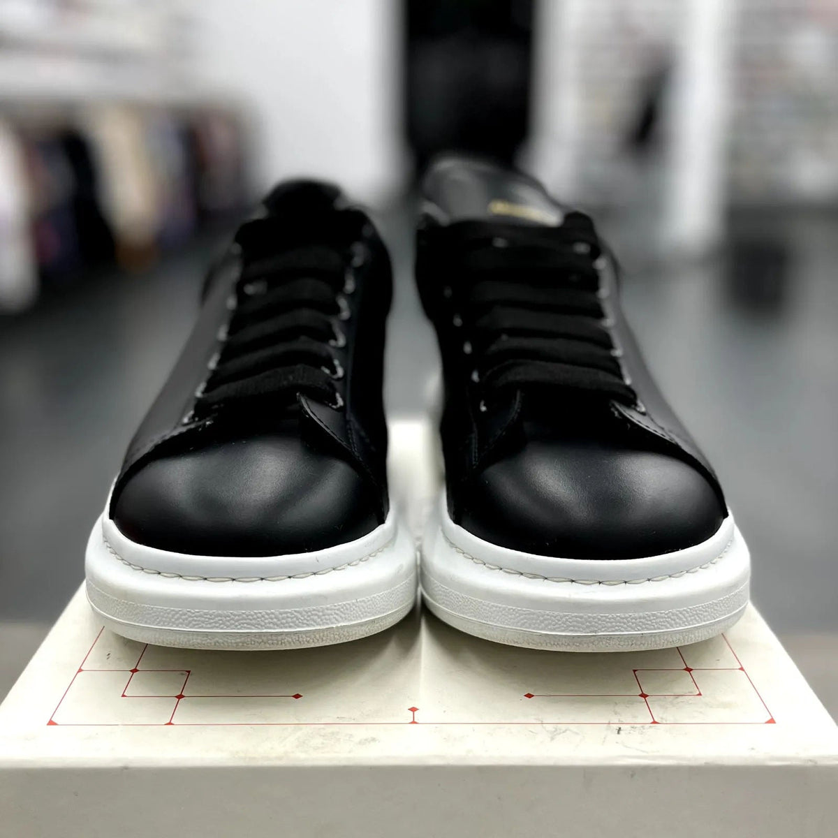 Alexander McQueen Oversized Black White Sole - Preowned