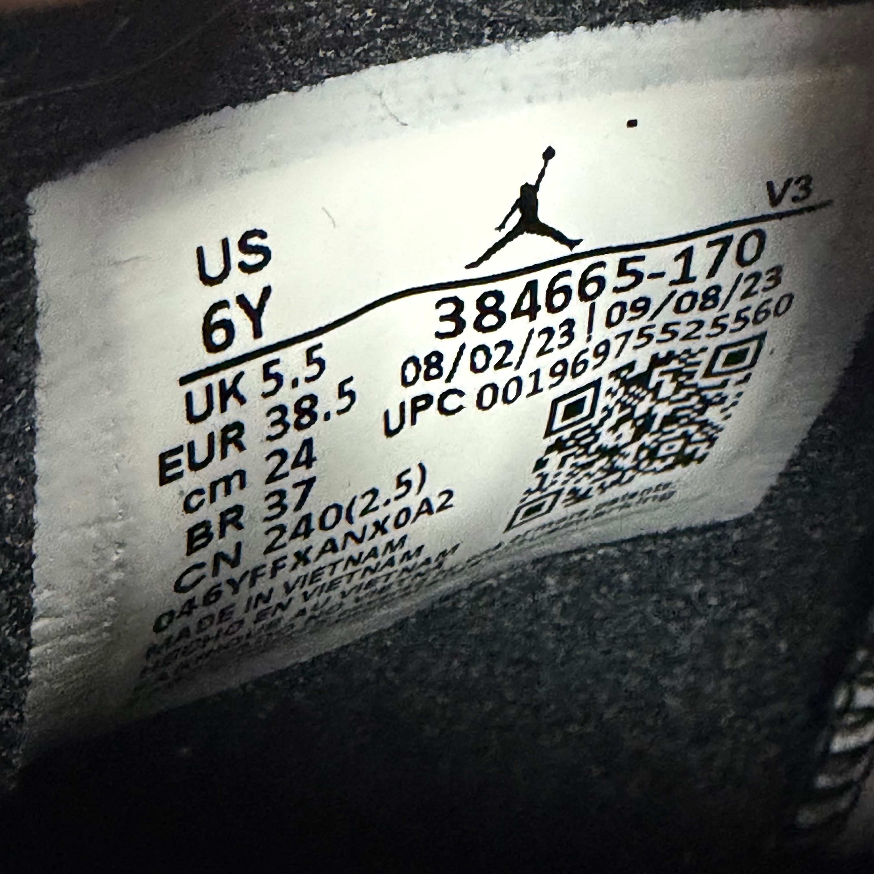 Jordan 6 Retro Yellow Ochre (GS) - Preowned