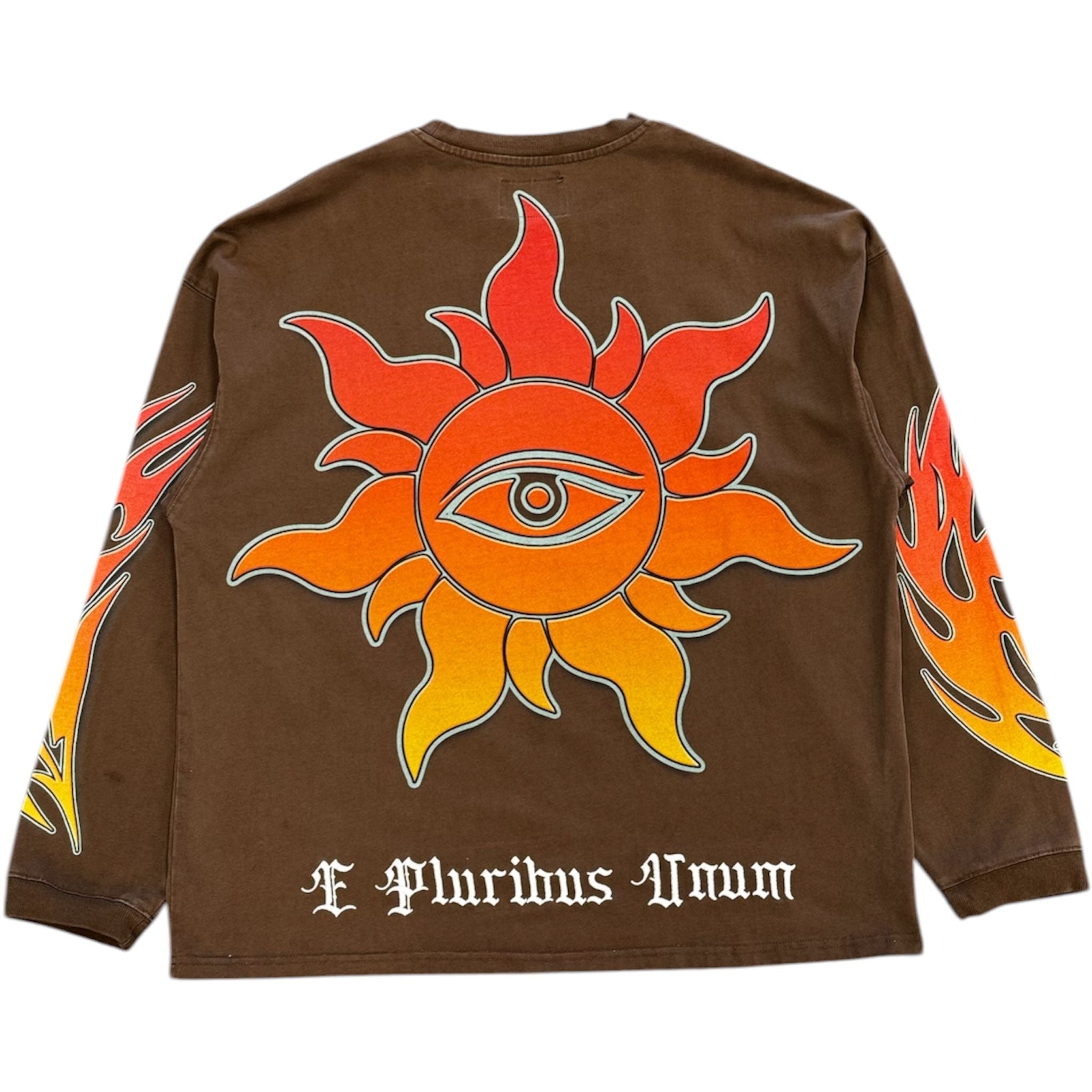 Godspeed On The Run L/S Tee (Mocha) - Preowned