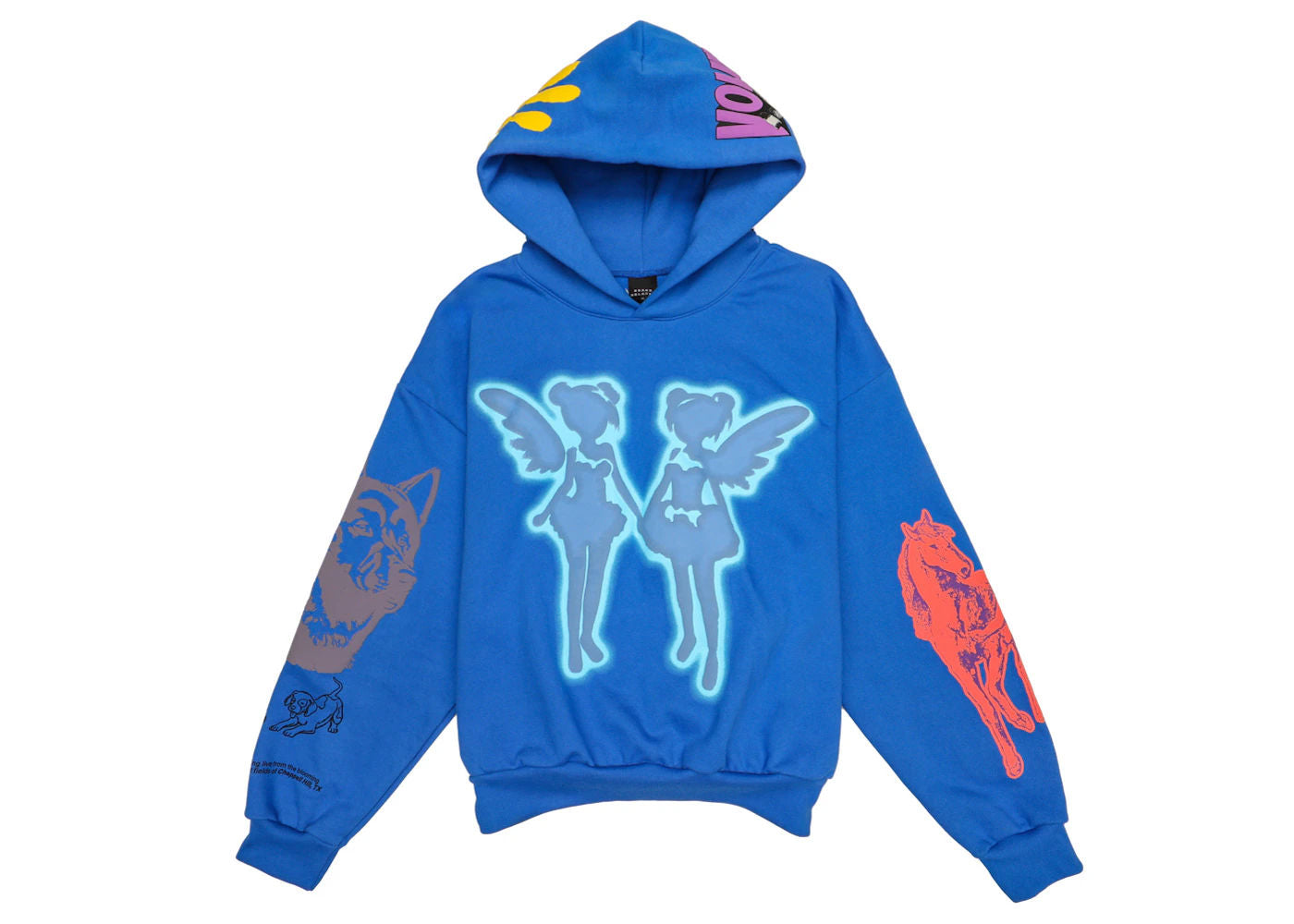Drake FATD For All The Dogs Hoodie Blue - Preowned